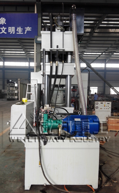 315噸液壓機(jī)加工細(xì)節(jié)圖