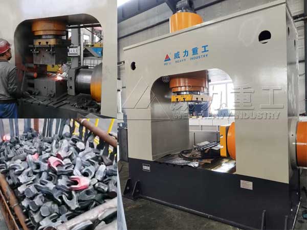 400噸多向鍛造液壓機-400T雙工位熱鍛液壓機