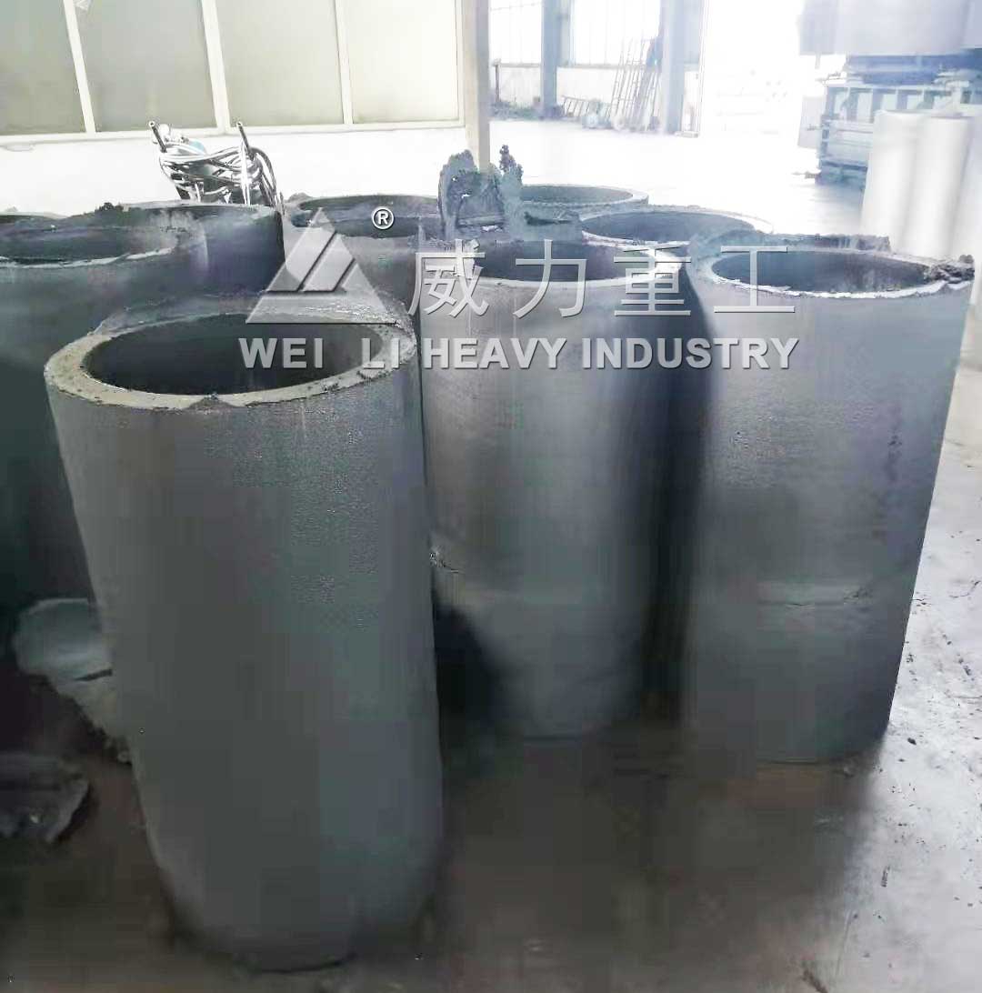 壓制成型的石墨坩堝產(chǎn)品