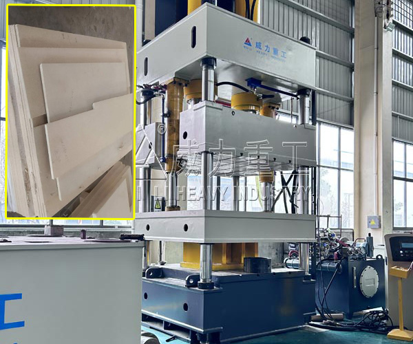 630噸蛭石耐火板液壓機