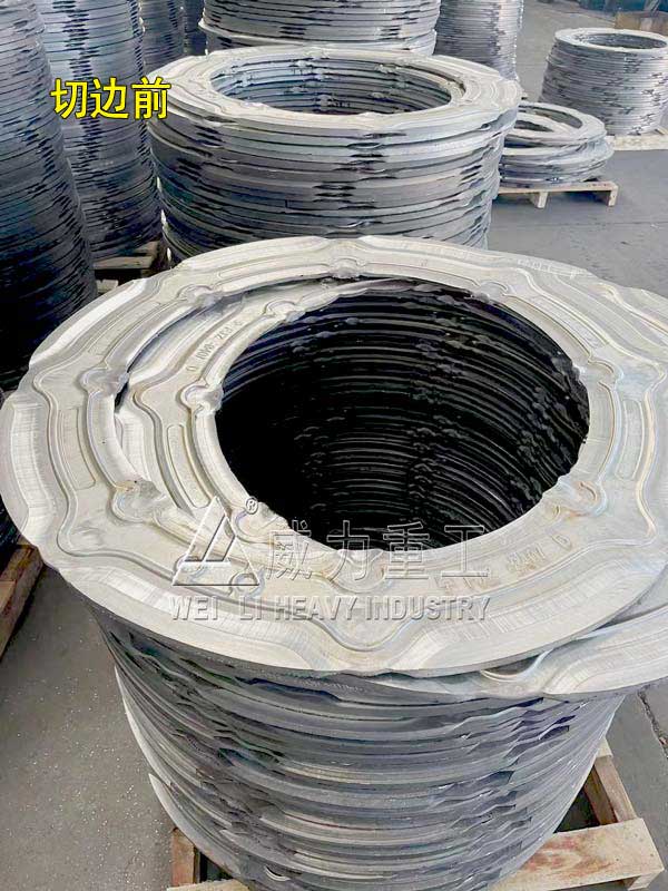 高壓線圈切邊前